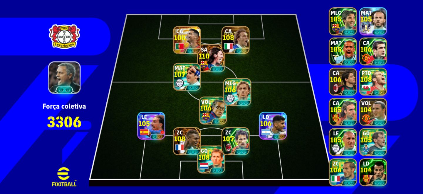 CONTA EFFOTBALL BRABA DO MESSI E CR7 BIG TIME