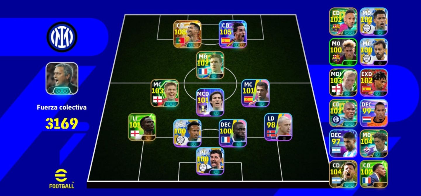 CONTA EFOOTBALL MUITO BOA E FORTE!!!! 2300 MOEDAS