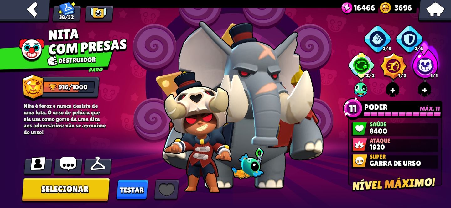 CONTA BRAWL STARS 2019 57.742 TROFÉUS 107 BRAWLERS E 581 SKINS RARAS