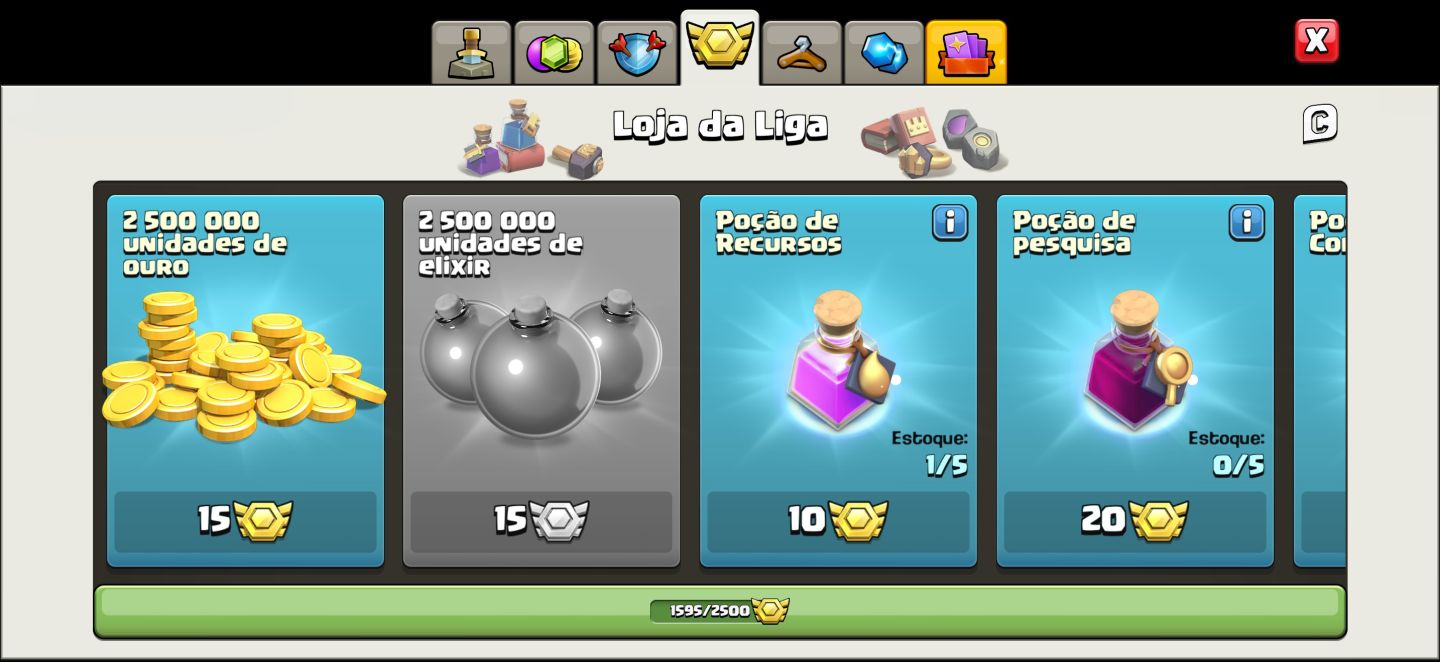 Conta Cv18 Full com 7300 gemas