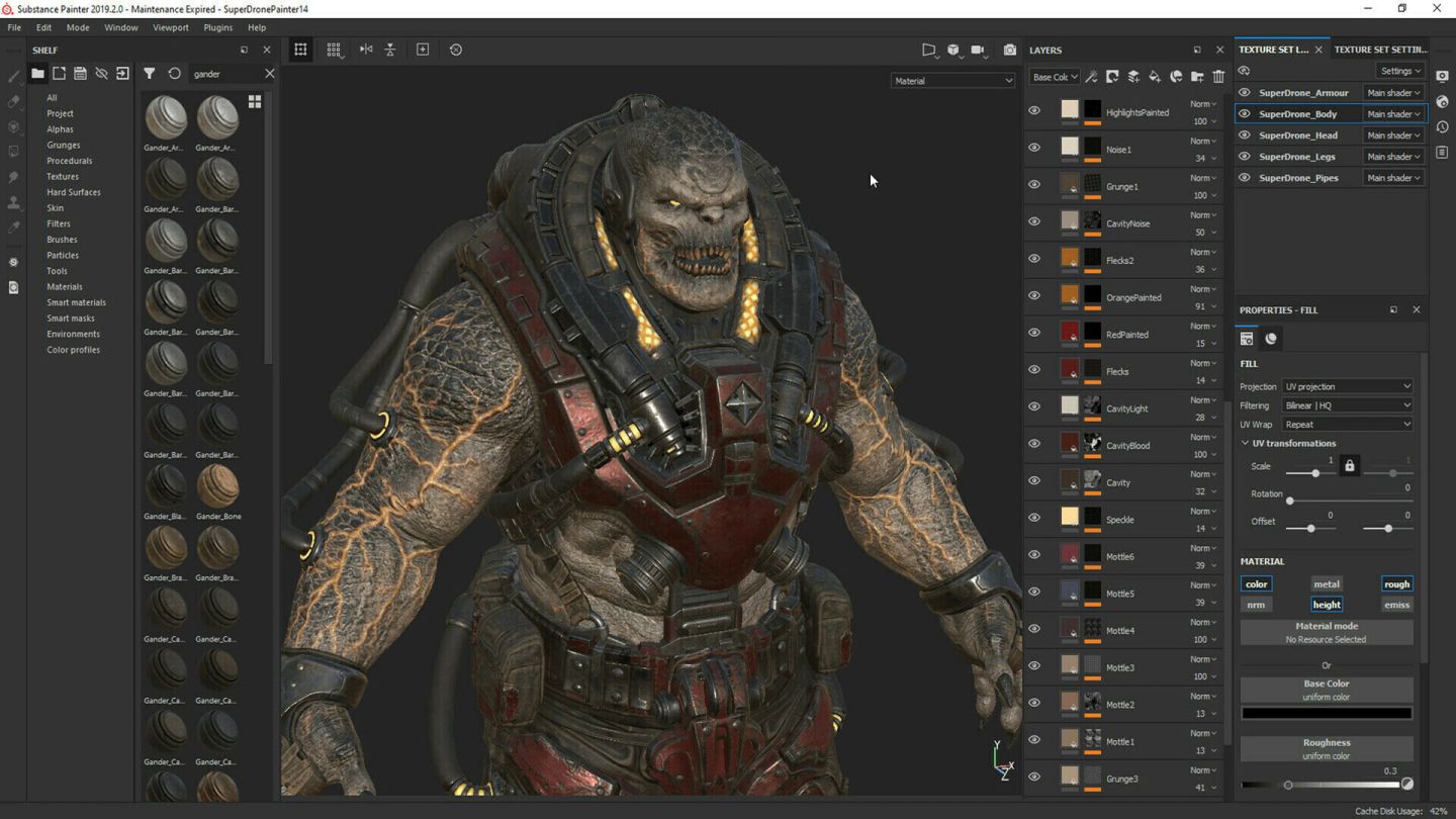 Substance 3D Painter -- Chave de Ativação