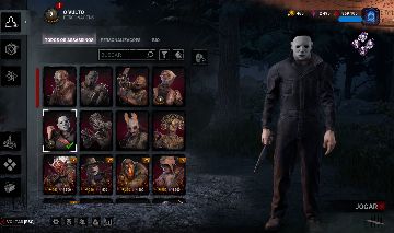 Conta Steam focada em DeadByDaylight com Dlc Michael Myers (Capítulo Halloween).
