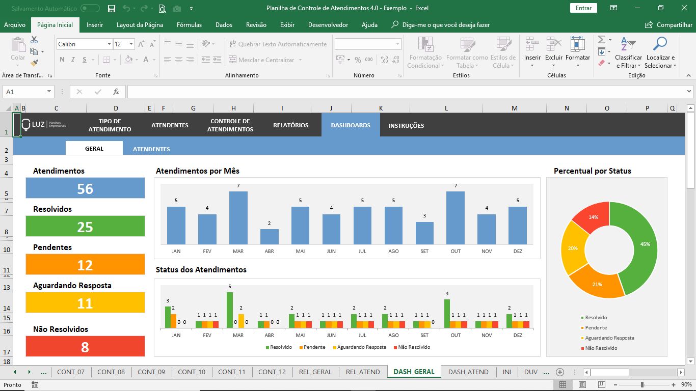 Planilha Excel Personalizada | Dashboard, Controle e Automação