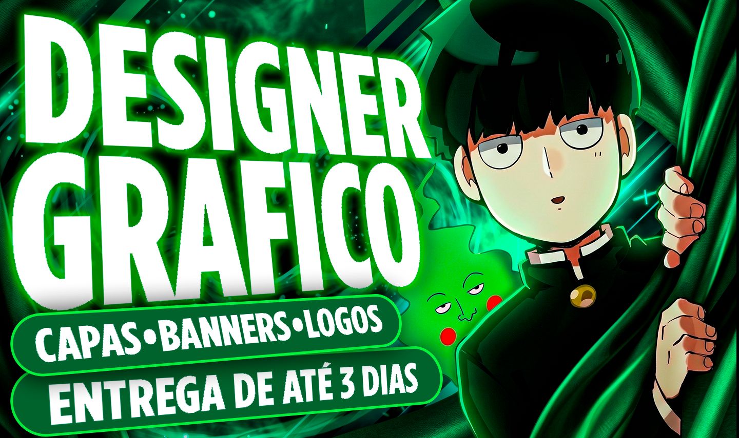 DESIGN GRÁFICO | CAPAS, BANNERS E LOGOS