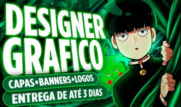 DESIGN GRÁFICO | CAPAS, BANNERS E LOGOS