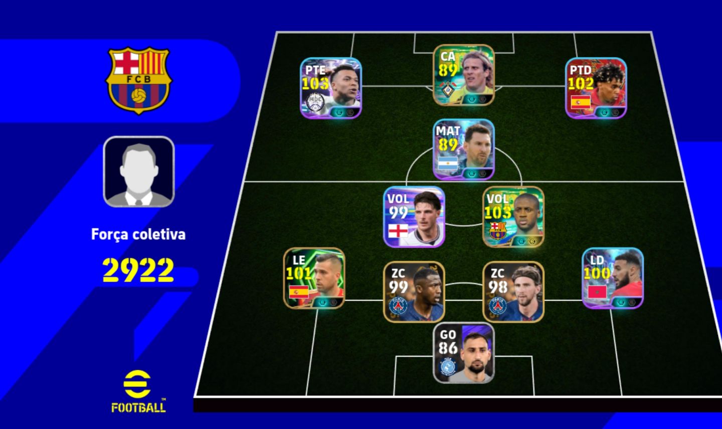 Conta Efootball Mbappe 107 Top