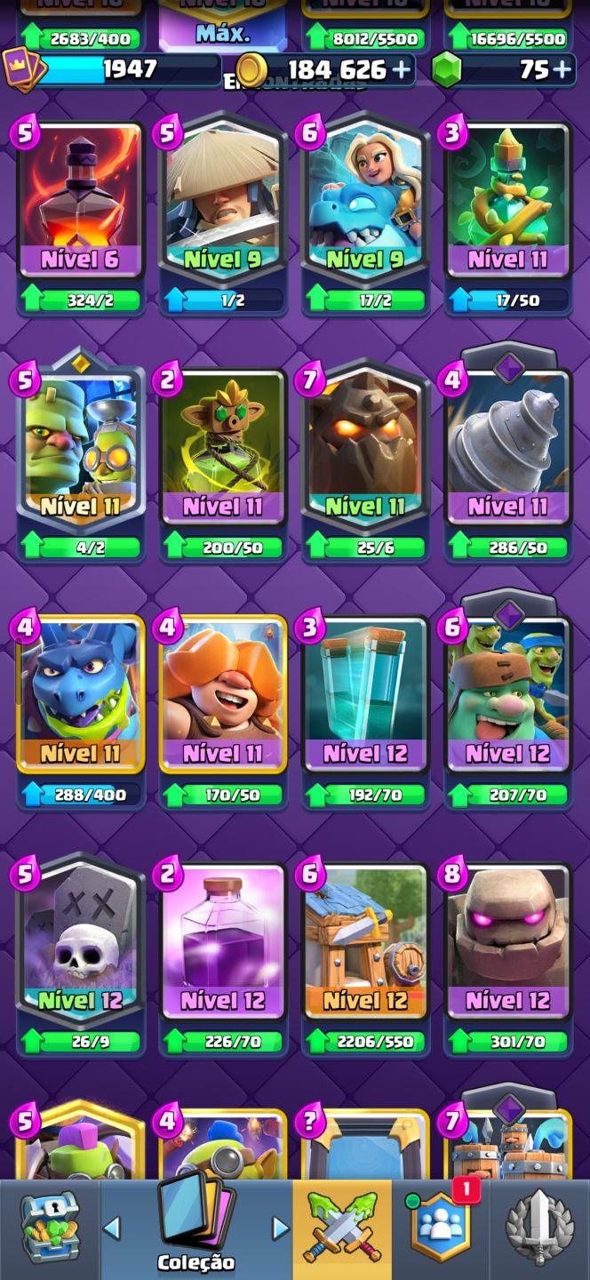 Conta Clash Royale Nível 16 | ! Conta Clash Royale Nível 16 | Desde 2018