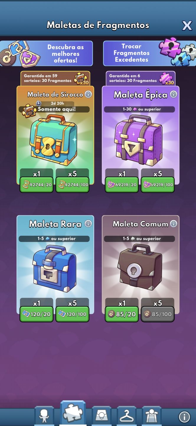 Idle Miner/ Vendas de maletas/ Melhor preço !!