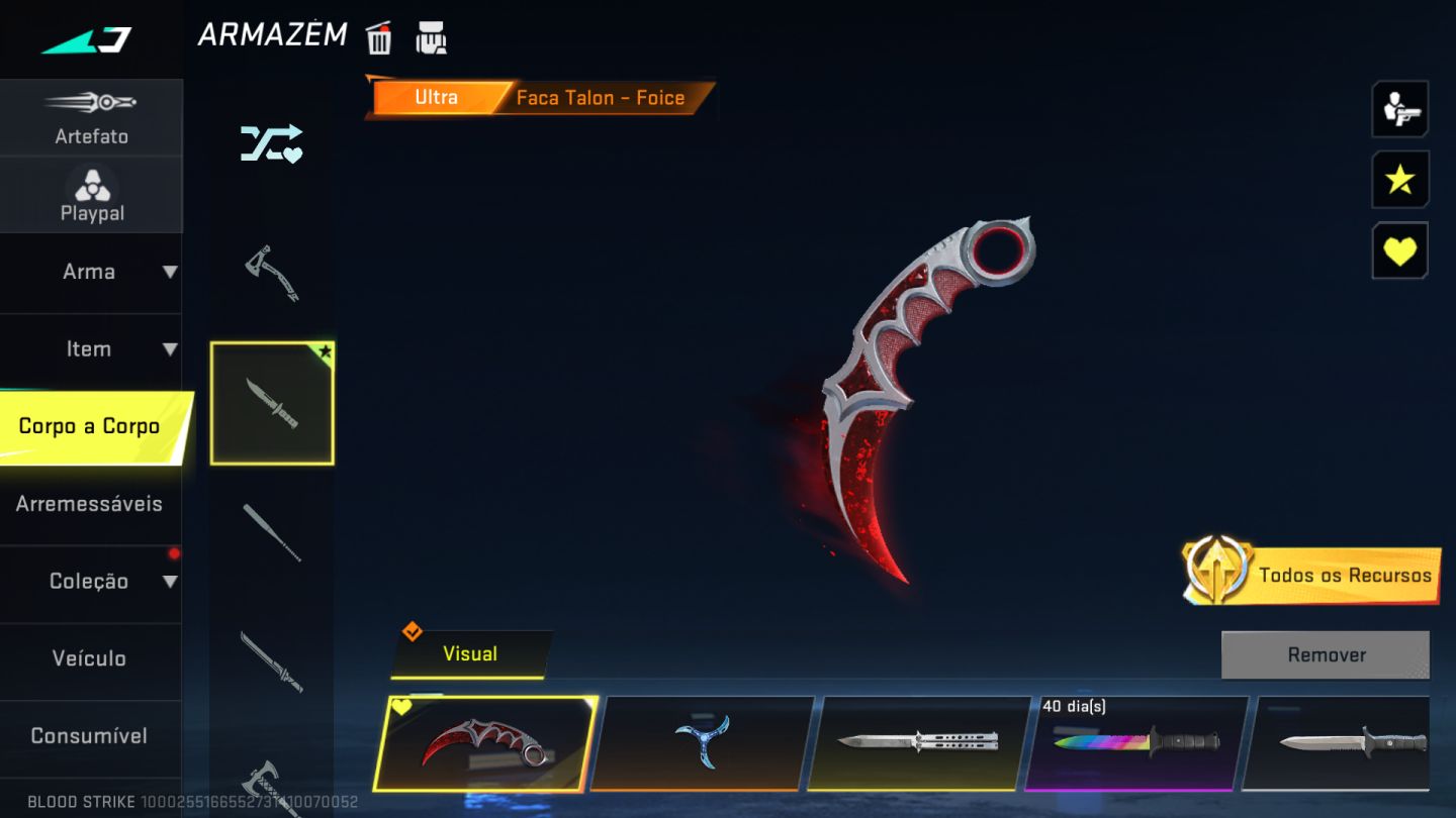Conta de Bloodstrike FULL ACESSO (Ja Pegou Top 500 Global)