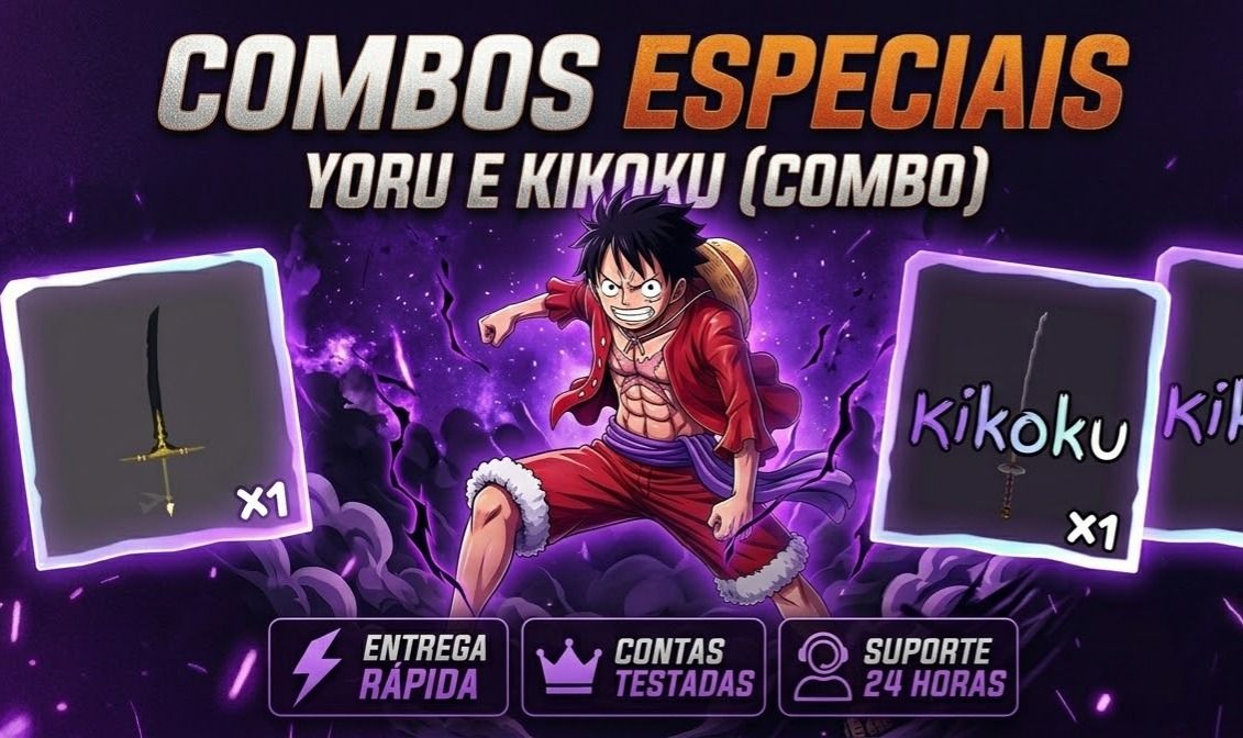 YORU E KIKOKU (COMBO) MELHOR PREÇO DA GGMAX!!!!