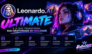 LEONARDO AI ULTIMATE | IMAGENS E VIDEOS | HAILUO 2.3 | MINIMAX H3 (MELHOR PREÇO)