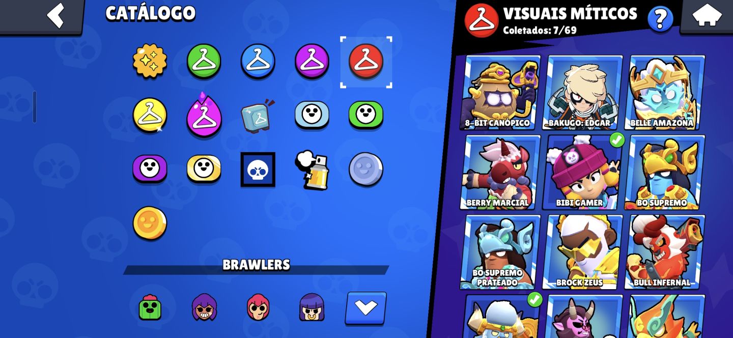 35k Troféus, 95 Brawlers, Pra sair rápido.