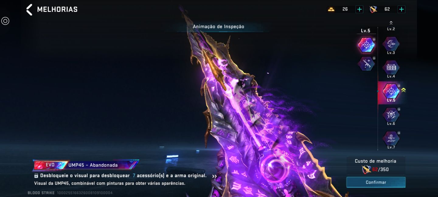 Conta blood strike impecável na barbadaa