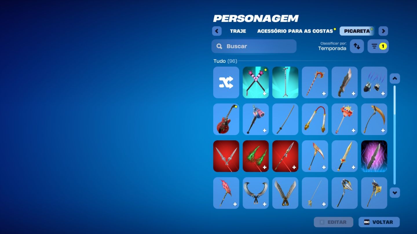 CONTA FORTNITE OG | MAKO C1S1 | PACOTE FUNDADOR STW | C1S3 - C1S7 COMPLETOS