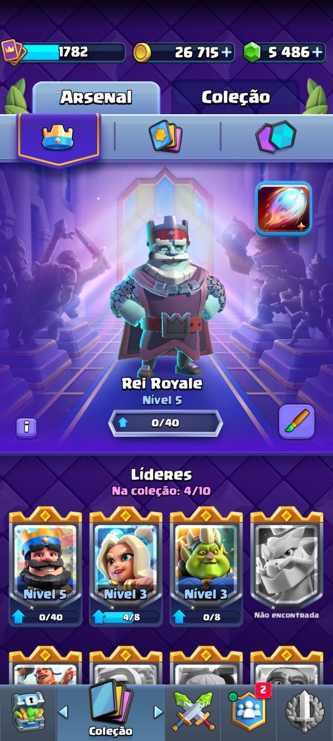 1782 COLEÇÃO | 21 EVO | 5486 GEMAS | 10832 | 91 EMOTES