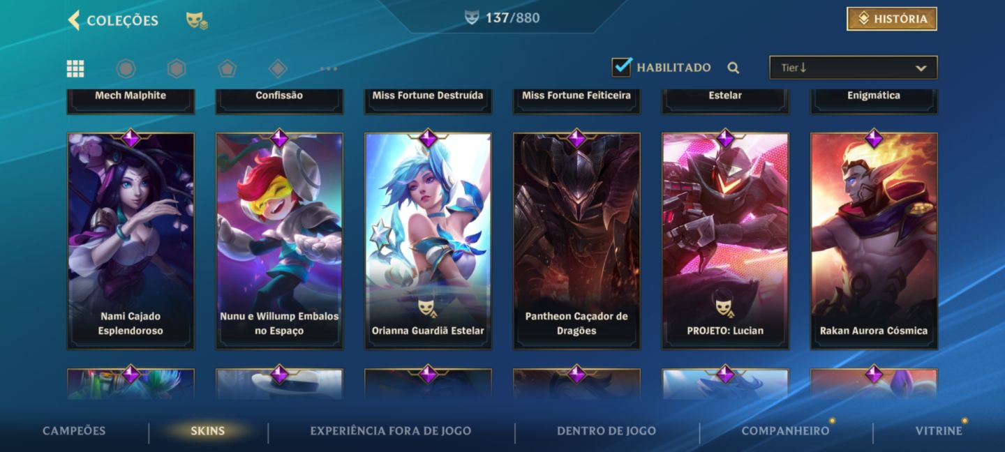 Conta WR/Valorant com Miss Fortune Ametista + 137 Skins