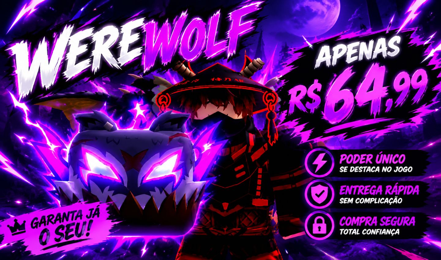 ! Werewolf - 20% OFF ! Mutação Tiger (Lobisomem) - BLOX FRUITS!