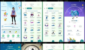 Pokémon GO Lv. 35 | Zacian Shiny | Kyogre Shiny | Zamazenta | Lunala | Q320