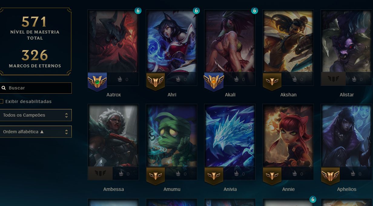 Conta lol 442 skin - elo platina- vendendo pois não jogo mais