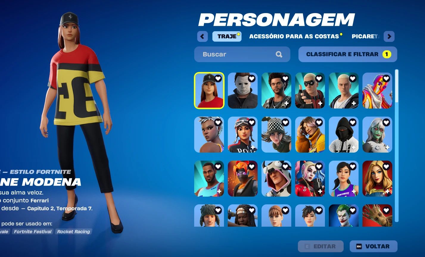 Conta fortnite mt antiga, unico dono, skins raras. machado leviantan entre outra