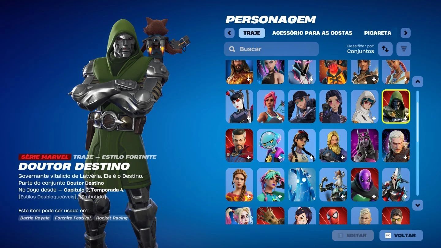 ACEITO NEGOCIAR FORTNITE Epic Varios Jogos, Varias Skins de passes antigos