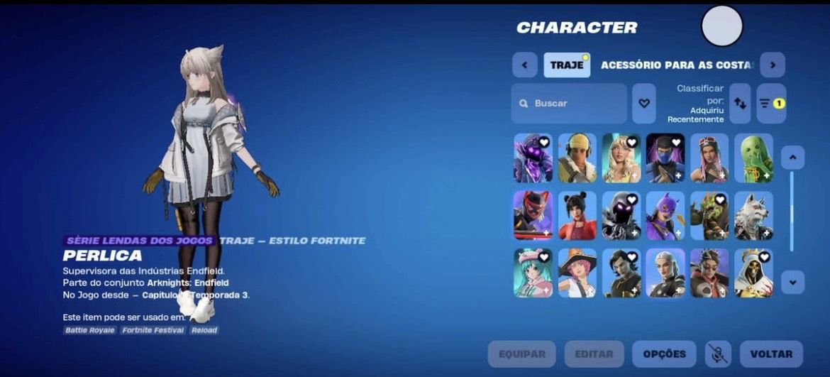 CONTA FORTNITE TRYHARD
