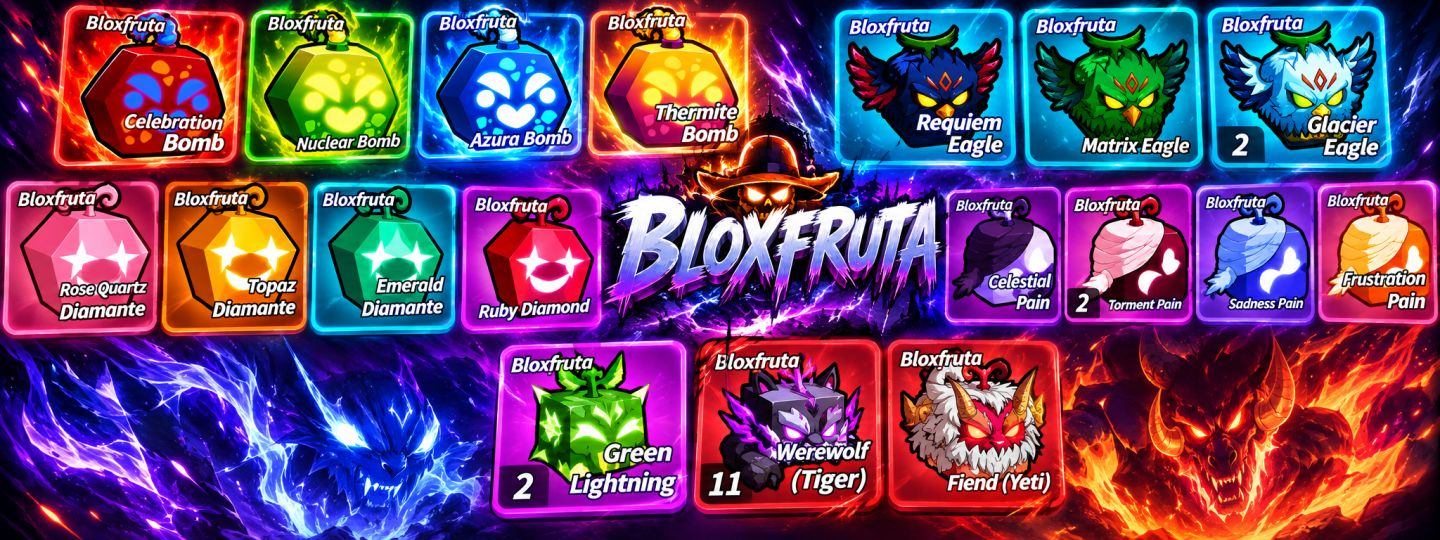 Dog Blade & Skins de frutas - BLOX FRUIT