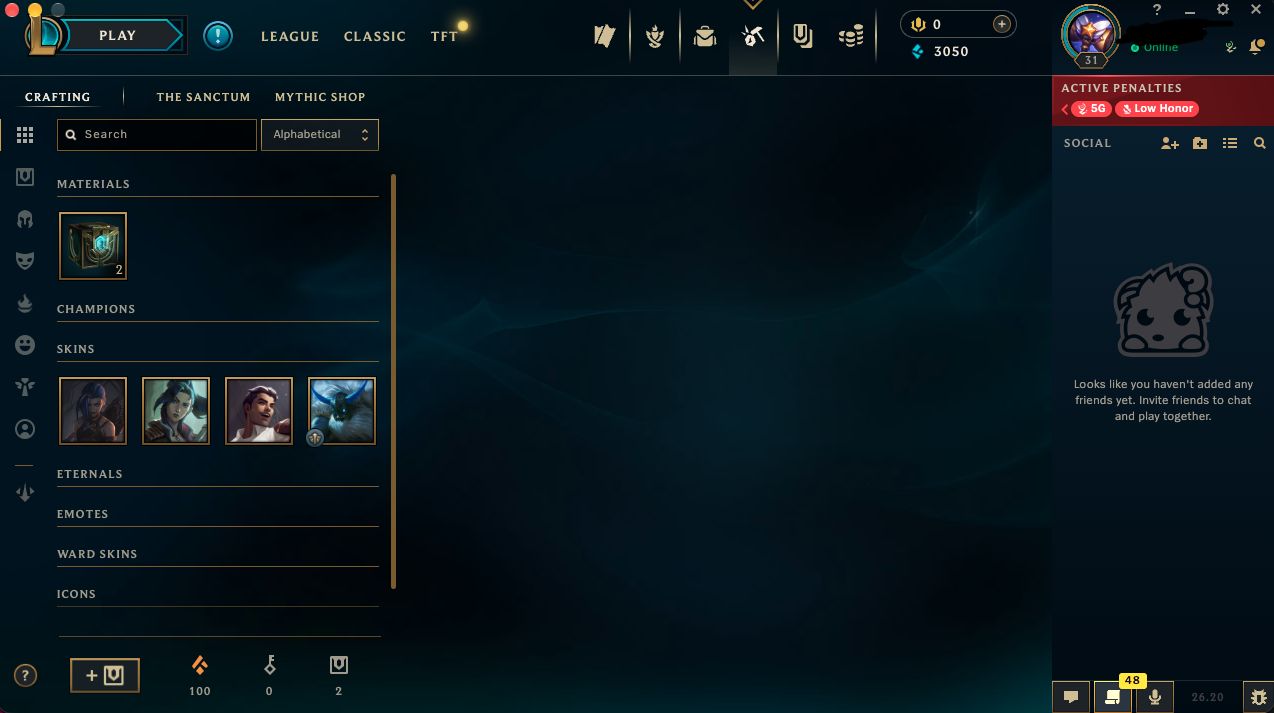 Conta bronze 2 smurf nivel 31