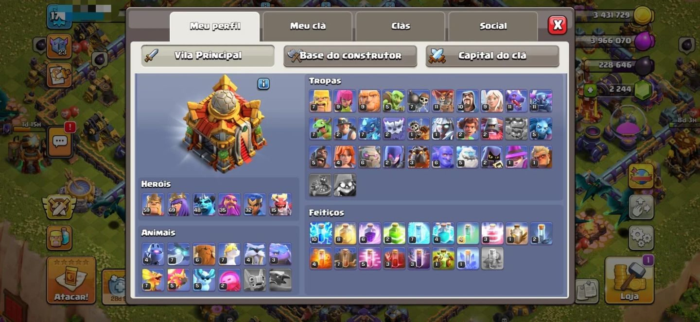CV 16 SEMI MAX MUITAS SKINS COC