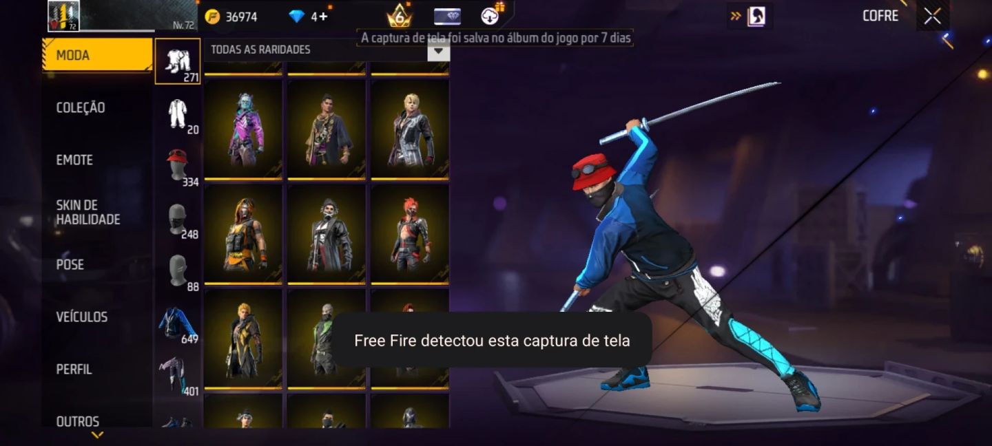 Conta free fire com duas angelicais masculinas