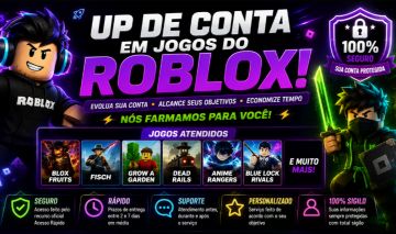 UP DE CONTA EM JOGOS DO ROBLOX | RÁPIDO SEGURO ATENDIMENTO PERSONALIZADO