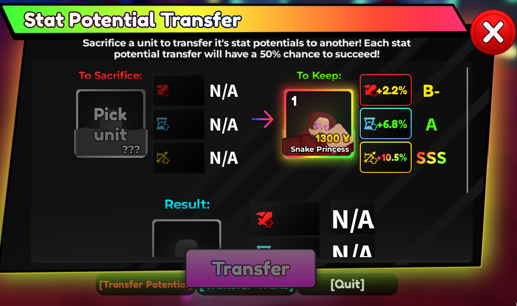 SSS STATS EM TRASH UNITS