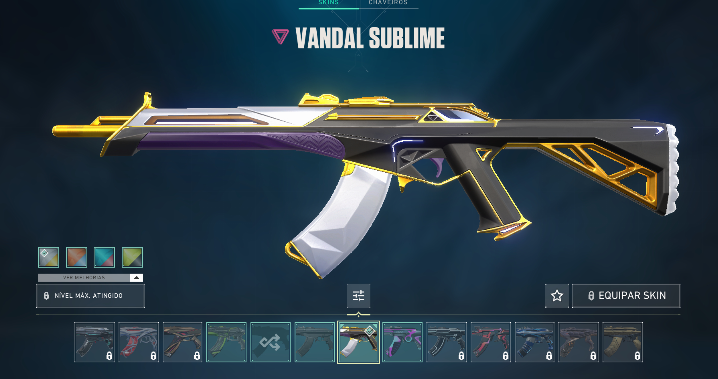 Conta Valorant Com Xenon Caçador E outras Skins