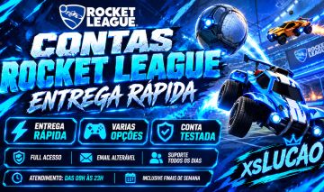OFERTAS - CONTAS ROCKET LEAGUE | FULL ACESSO | EMAIL ALTERÁVEL | CONTAS SMURF