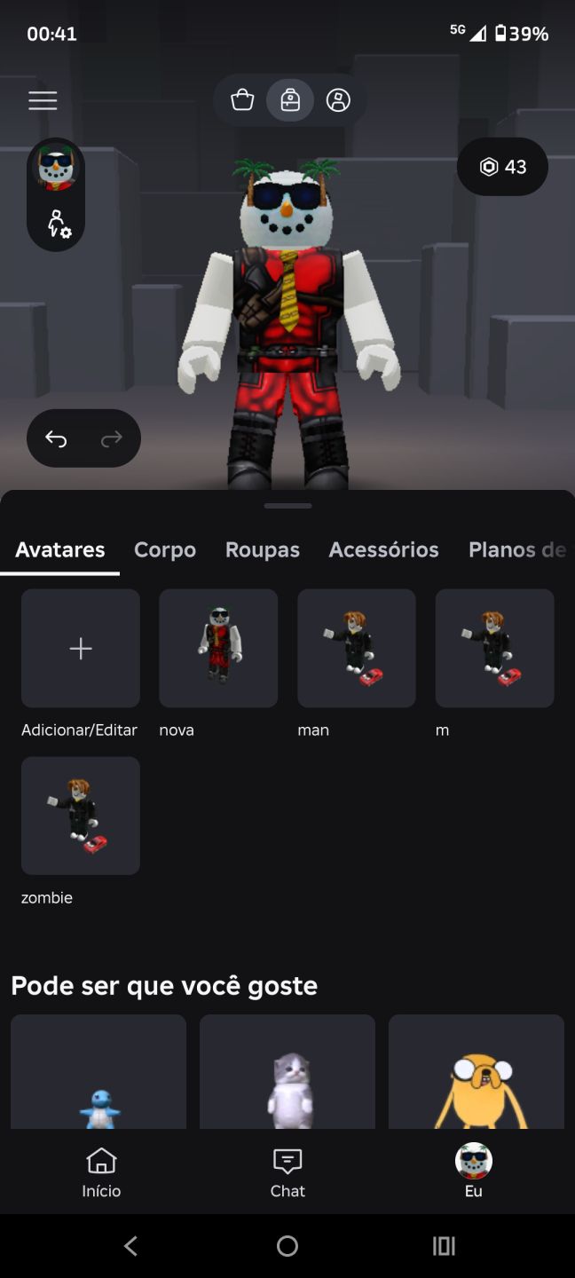 Continha Roblox 2015 , Upada em Grow a Garden