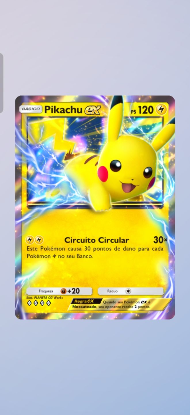 Conta Pokémon TCG Pocket | CHARIZARD EX COROA (GOLD) + Mewtwo Imersivo + Shinies
