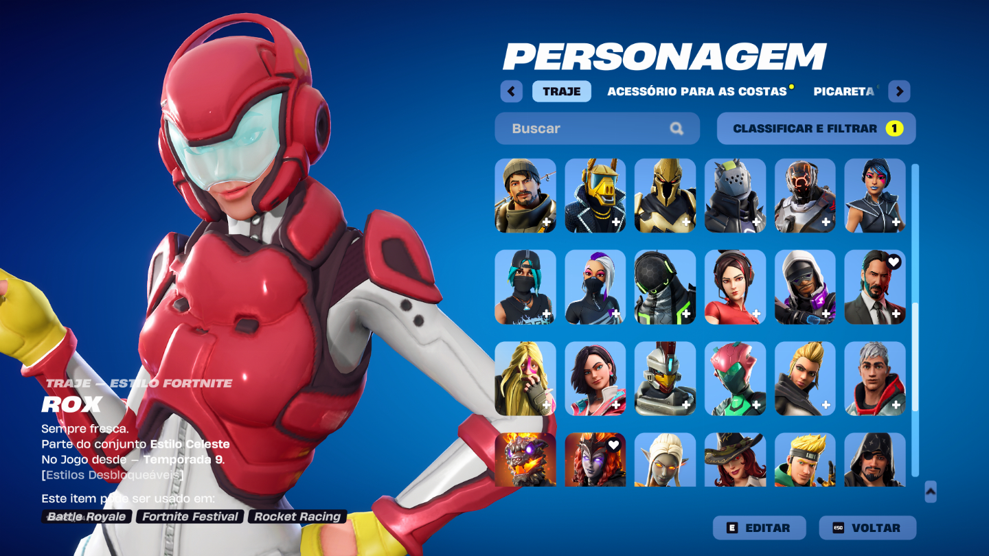 Conta Fortnite RARÍSSIMA! Travis Scott + Skins OG T3/T4 + Passes 8, 9, X e C2T2
