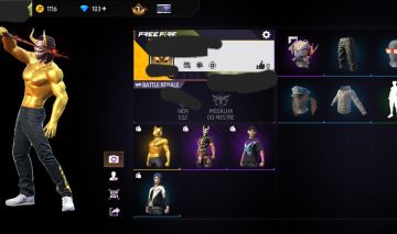 CONTA FF + CATIORRÃO + SAMURAI + 103 DIAMANTES + EMOTE DE ENTRADA (SEU EMAIL)