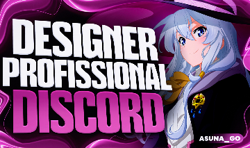 DESIGNER PROFISSIONAL | DISCORD | MELHORES PREÇOS