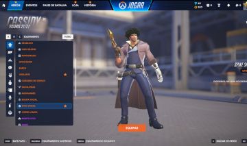 Conta Overwatch,107 skins lendarias,6 miticas,armas douradas,skins de passe