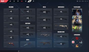 CONTA VALORANT - ASC 1 - VÁRIAS SKINS BOAS - BARATA - FULL ACESSO