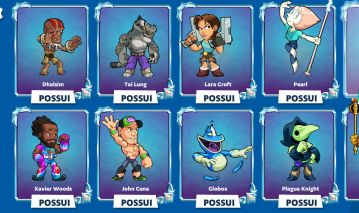 CONTA DE BRAWLHALLA UBISOFT 17 CROSSOVERS E VÁRIAS SKINS
