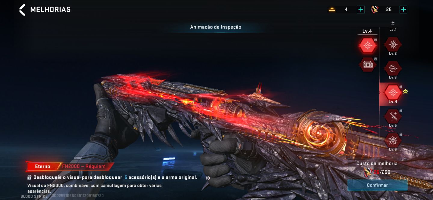 Conta Blood strike com skins bastantes queridas, melhor não tem, menor precço!!
