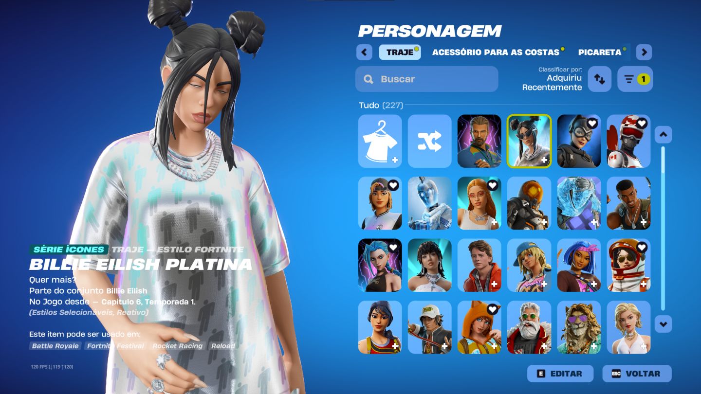 CONTA FORTNITE + SALVE O MUNDO FUNDADOR PARA SAIR HOJE