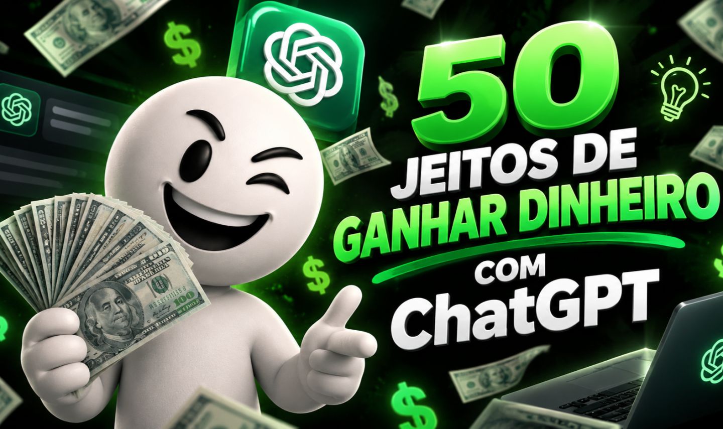50 Jeitos de Ganhar Dinheiro com ChatGPT