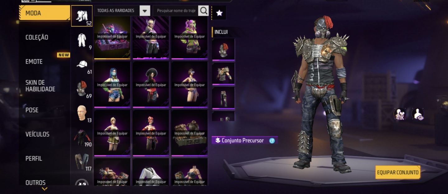 CONTA FREE FIRE | PASSES ANTIGOS | RARA | ACESSO VIA VK