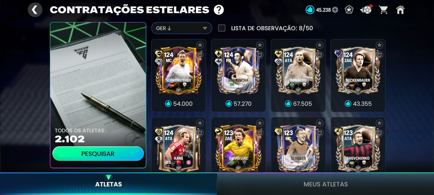 CONTA EA SPORTS FC MOBILE | GER 126 | VALOR DE 114,2 BI | TRÍPLICE CAMPEÃO DE F