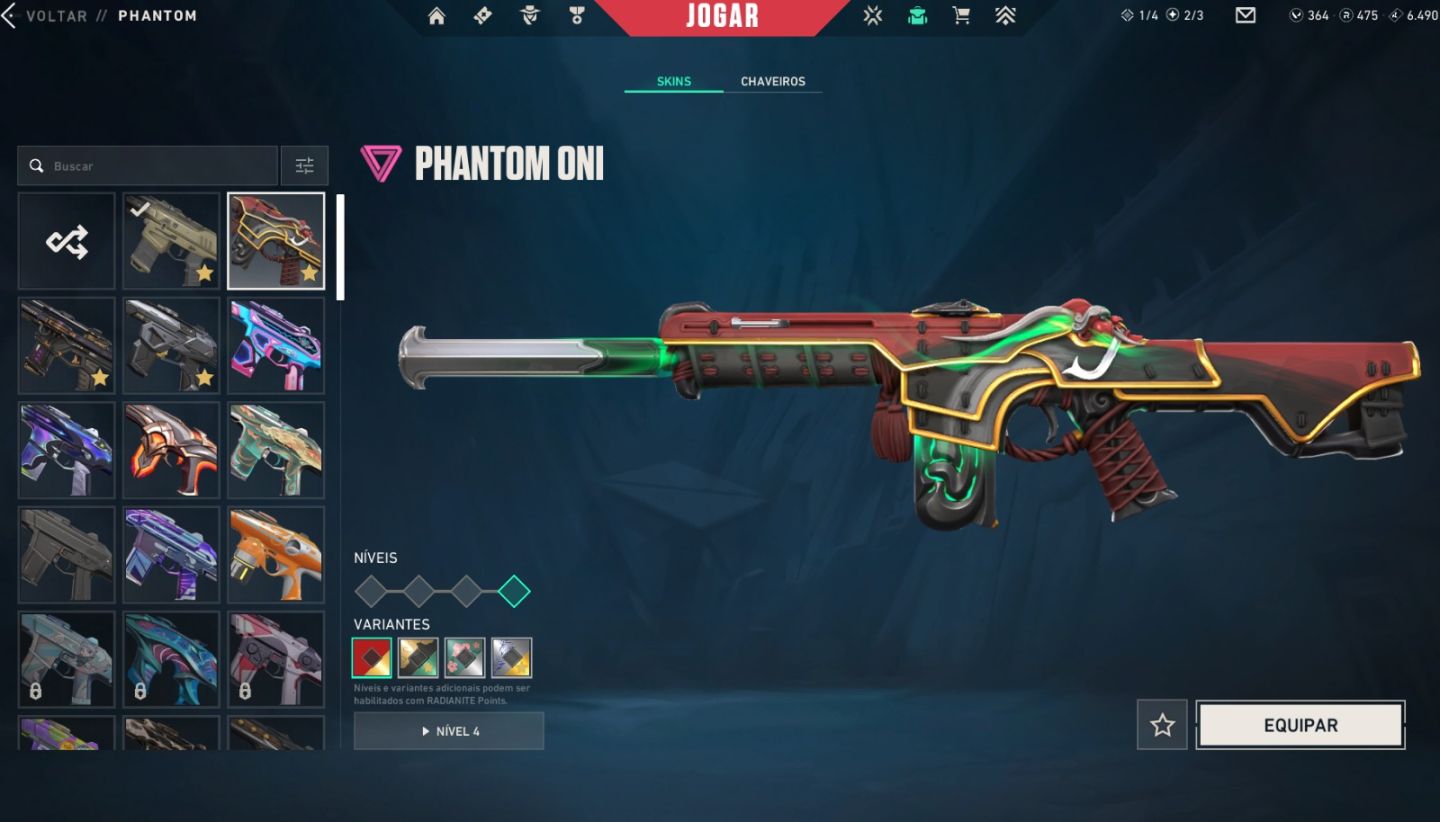 CONTA PLAT 1 COM MUITA SKIN