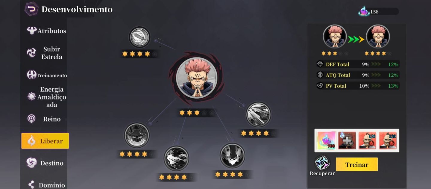 Conta REI DO JUJUTSU PC: 63.3B