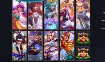 Conta wild rift com várias skins